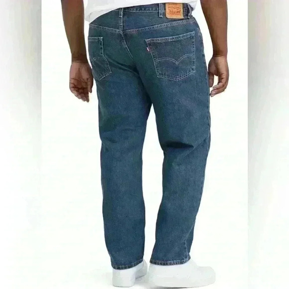 Levi’s 550 Relaxed Fit 100% Cotton Jeans Size 52x30 NWT - Picture 2 of 3